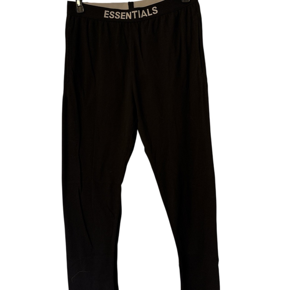 Essentials Black Men's Pants